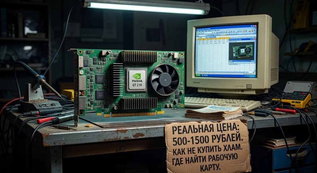 Покупка NVIDIA GT 210 на б/у рынке: реальная цена, на что обратить внимание и где найти рабочую карту